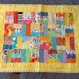 Colorful Patchwork Kids Quilt